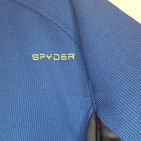 Spyder Men's Navy and Black Performance Jacket XXL #202 - Picture 7 of 7